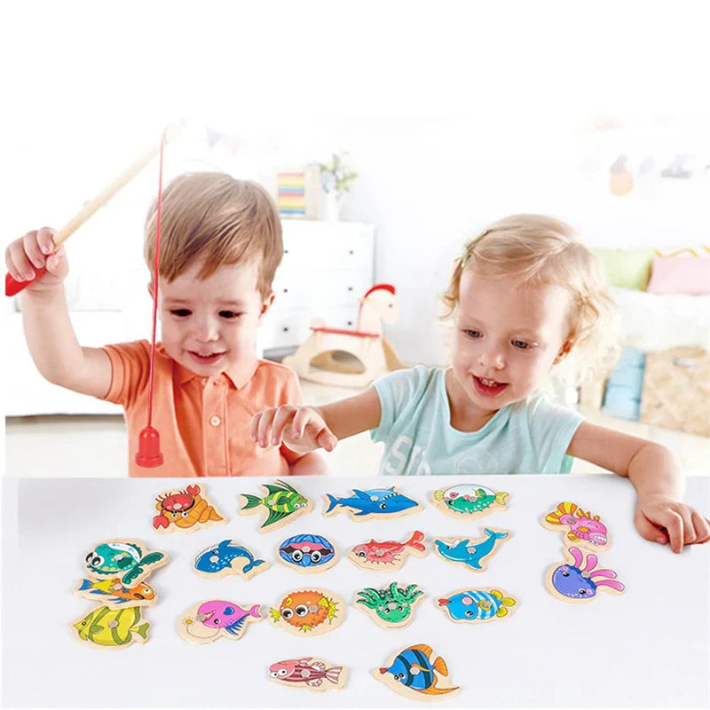 Interactive Magnetic Fishing Game