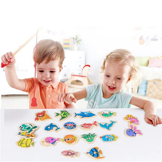Interactive Magnetic Fishing Game