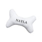 Personalized White Bone Dog Toy