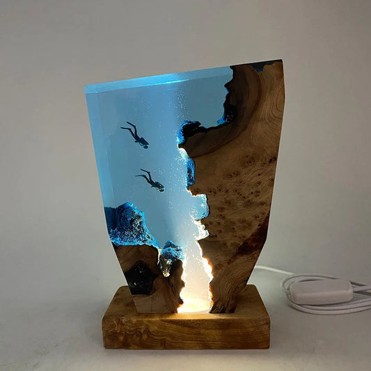 Ocean Explorer Art Decoration Lamp