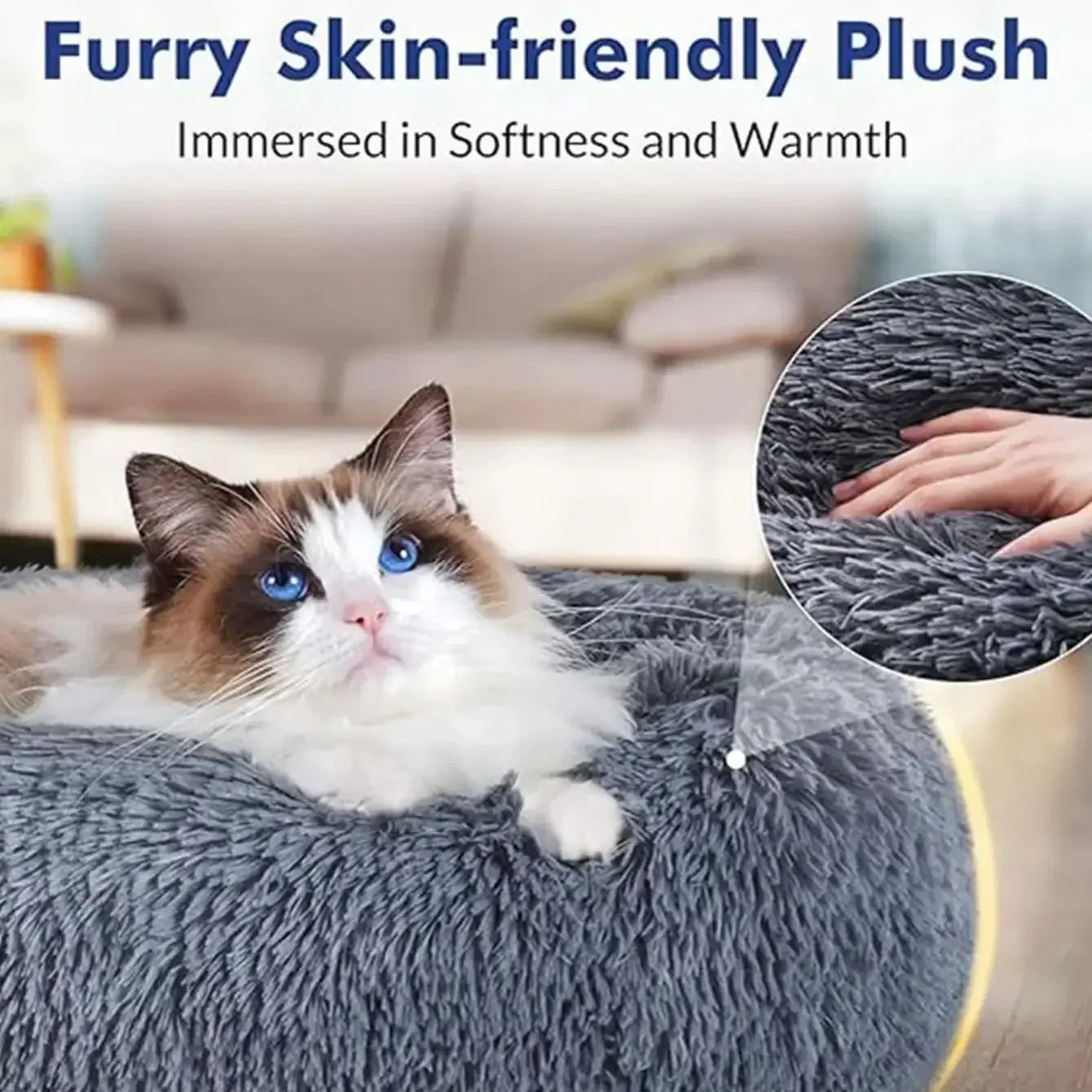 Anti-Anxiety Pet Bed