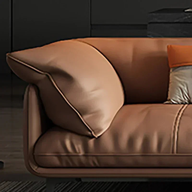 Luxury Leather Queen Sofa