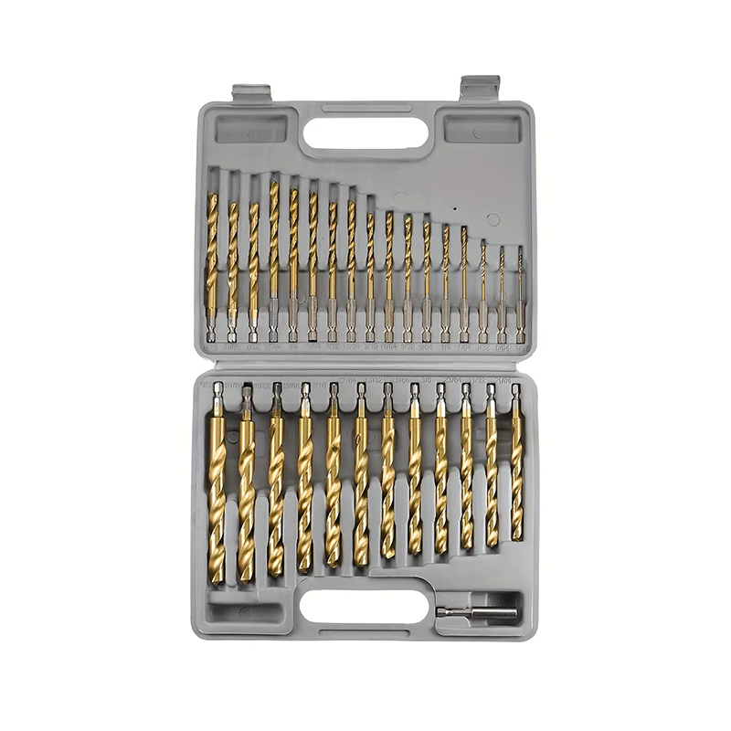 Titanium Impact Drill Bit Set - 30 Pieces