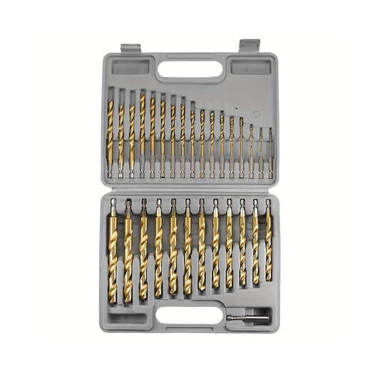 Titanium Impact Drill Bit Set - 30 Pieces