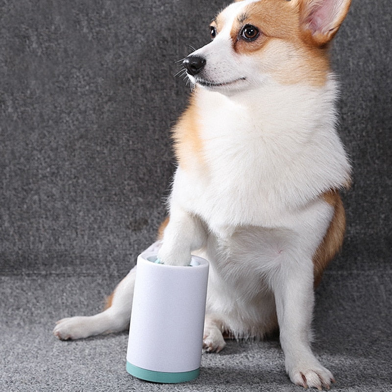 Compact Dog Paw Cleaning