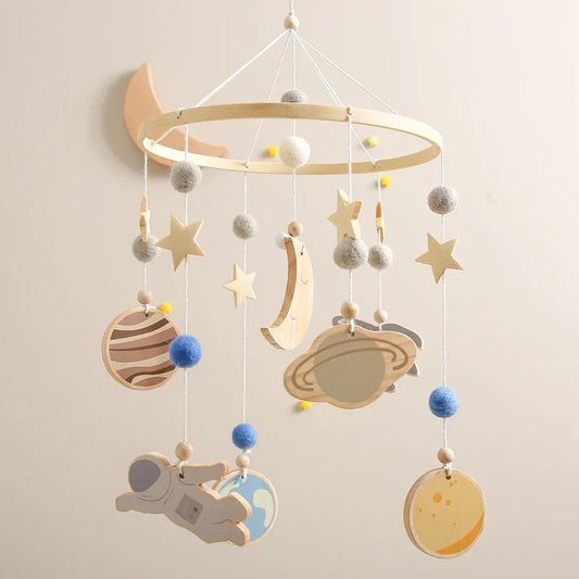Wooden Baby Rattle Toys