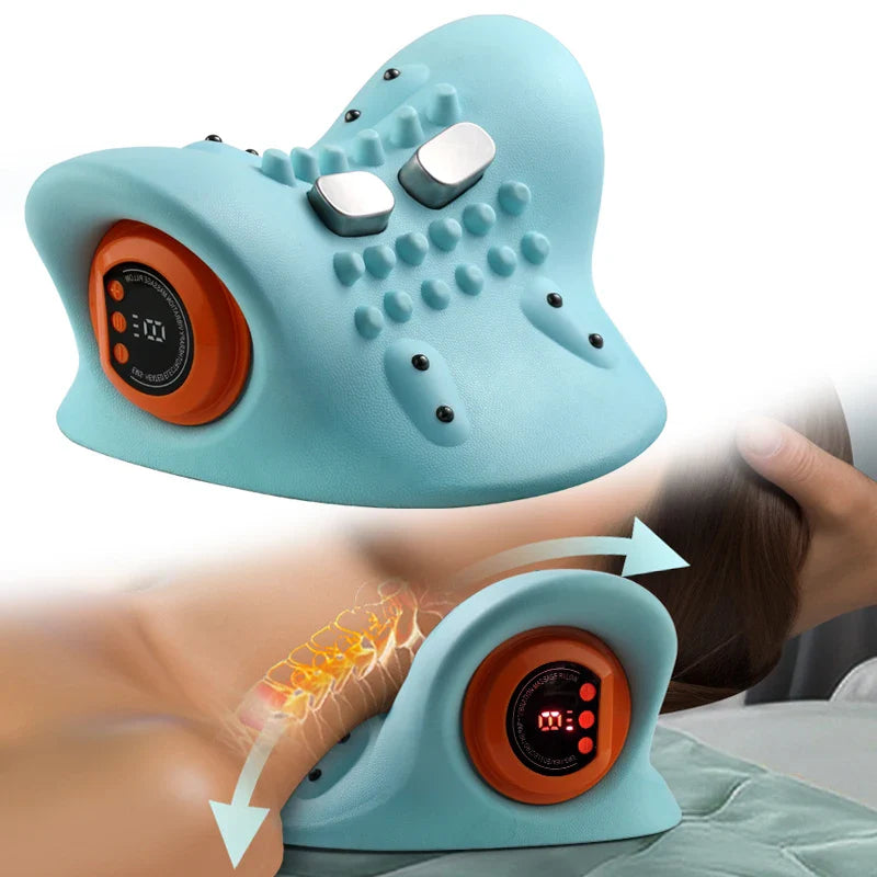 Portable Neck & Head Massage Pillow