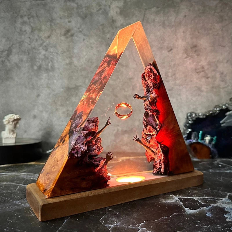 Demon Realm Resin Lamp