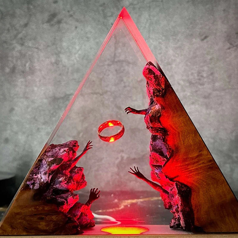 Demon Realm Resin Lamp