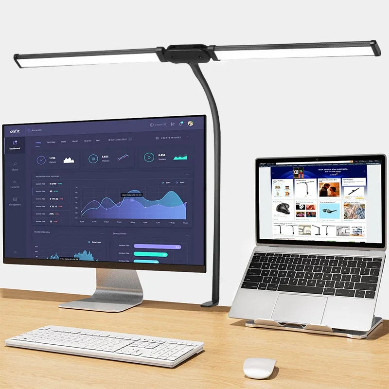 Double Head LED Desk Lamp