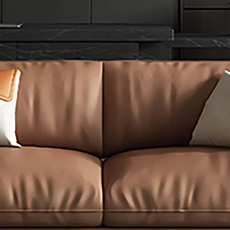 Luxury Leather Queen Sofa