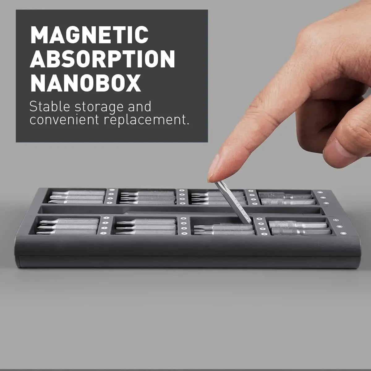 Precision Screwdriver Set - 63 pieces