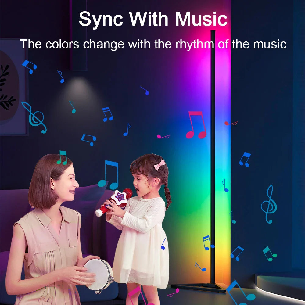 RGB LED Corner Lamp