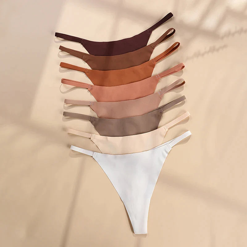 Stretchy Ladies G-String Underwear Set