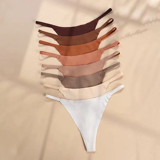 Stretchy Ladies G-String Underwear Set