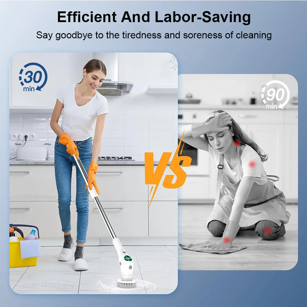 Multifunctional Wireless Cleaning Brush