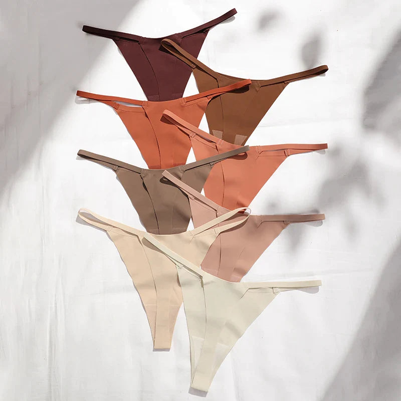 Stretchy Ladies G-String Underwear Set