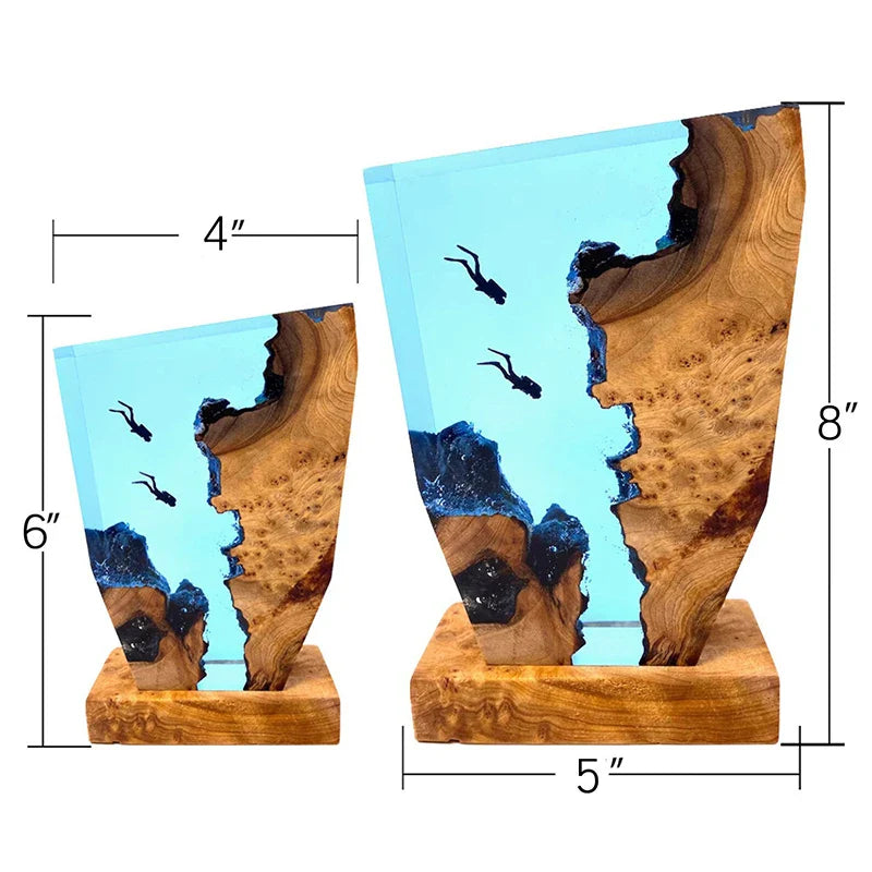 Ocean Explorer Art Decoration Lamp