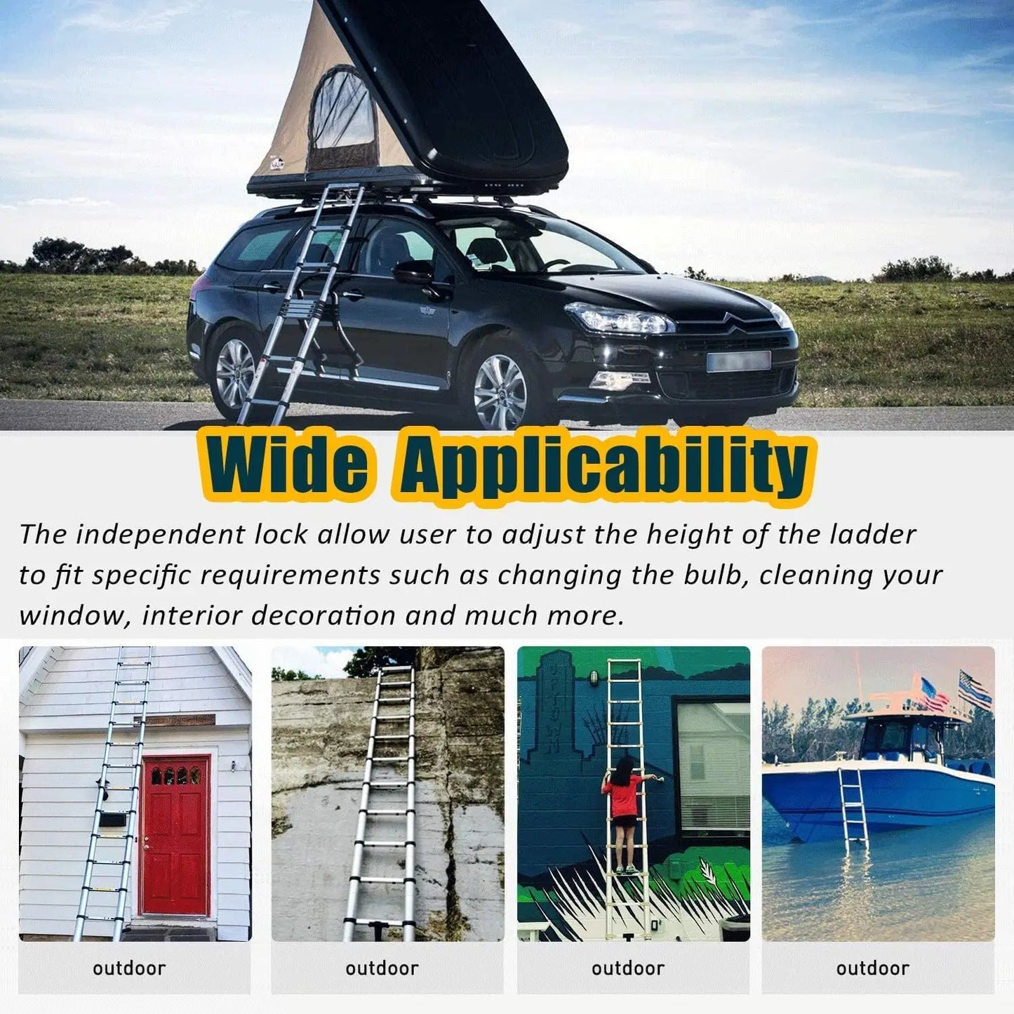 Multi-Purpose Telescoping Ladder