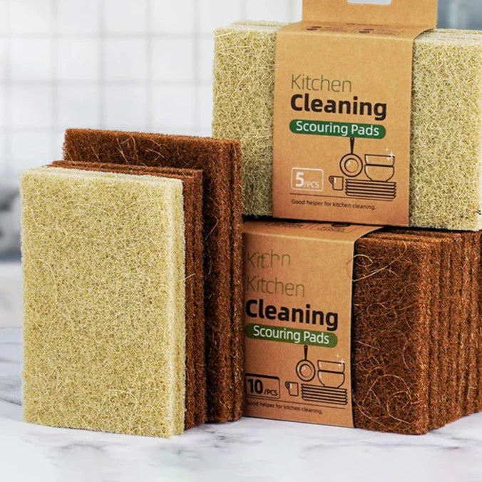 Eco-friendly Natural Fiber Sponges