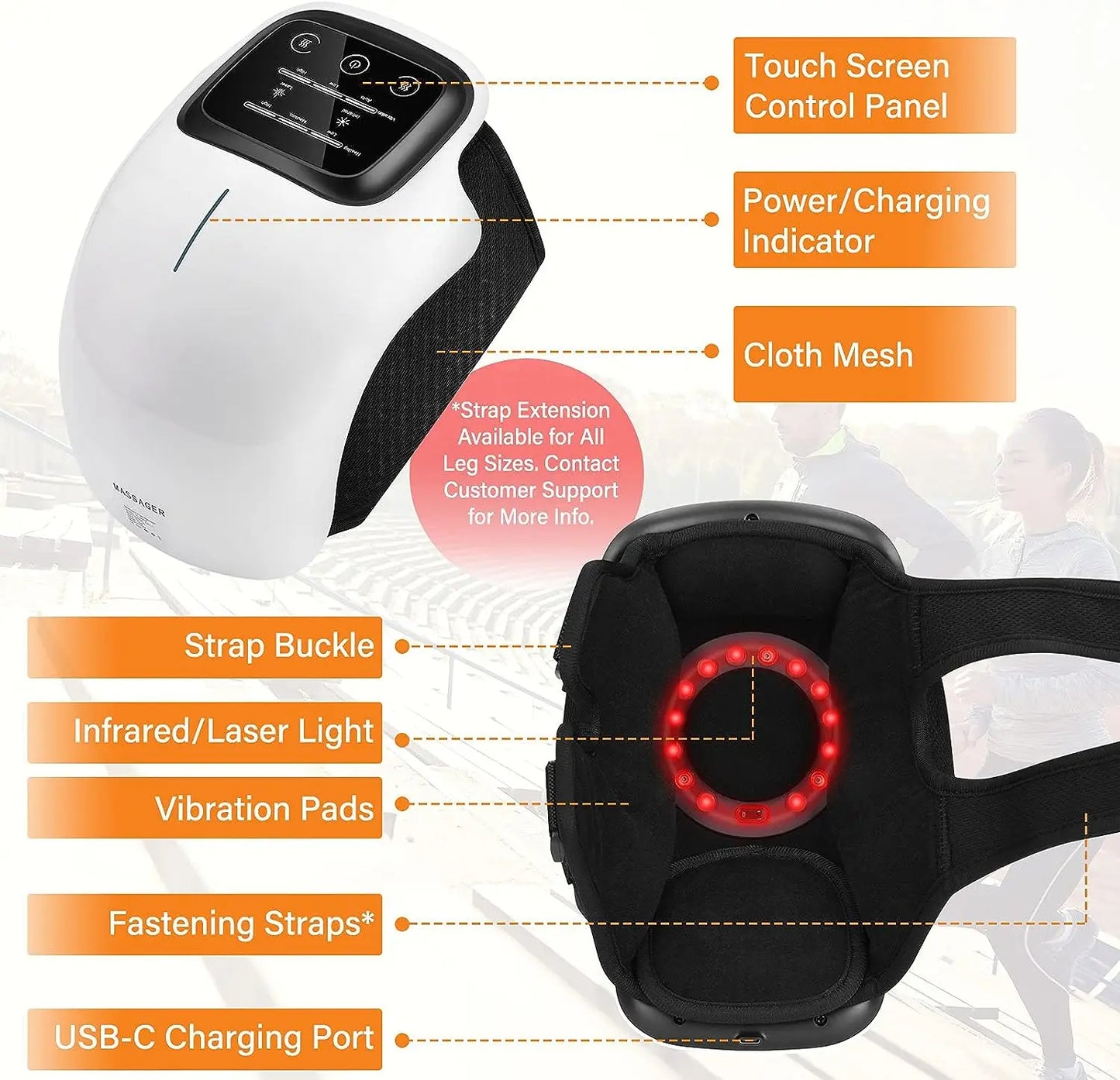 Physiotherapy Advanced Knee Massager