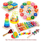 9 in 1 Wooden Educational Toys Set