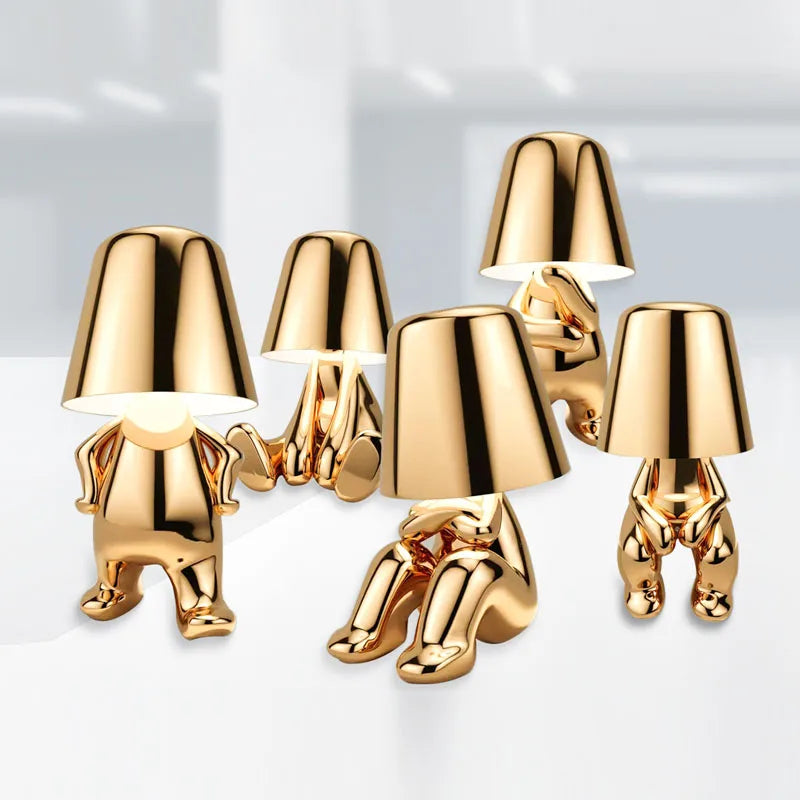 Little Golden Man Night Lamp