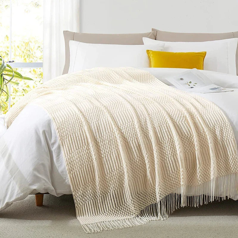 Boho Knitted Blankets