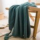 Nordic Cotton Knitted Blankets