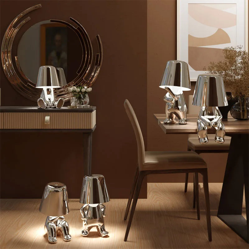 Little Golden Man Night Lamp