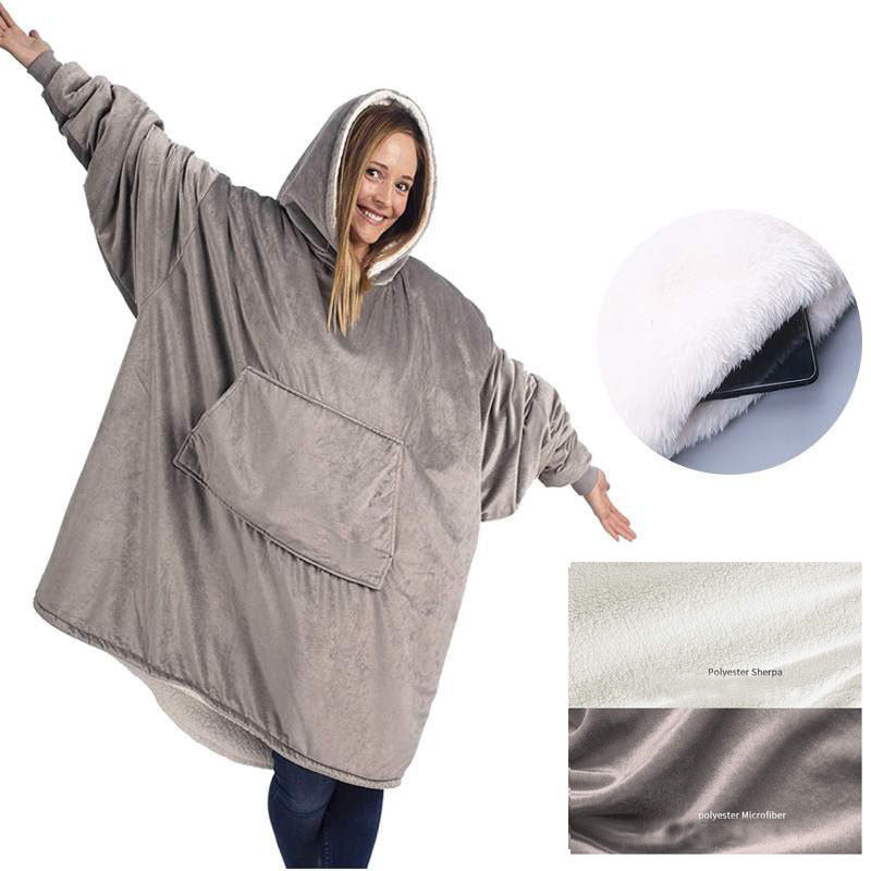 Winter Oversized Hoodie Blanket