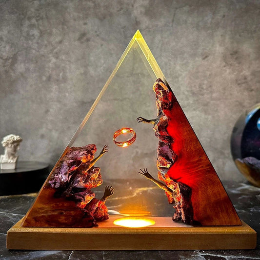 Demon Realm Resin Lamp