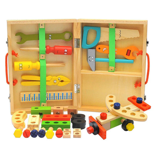 Wooden Toolbox Montessori Toys
