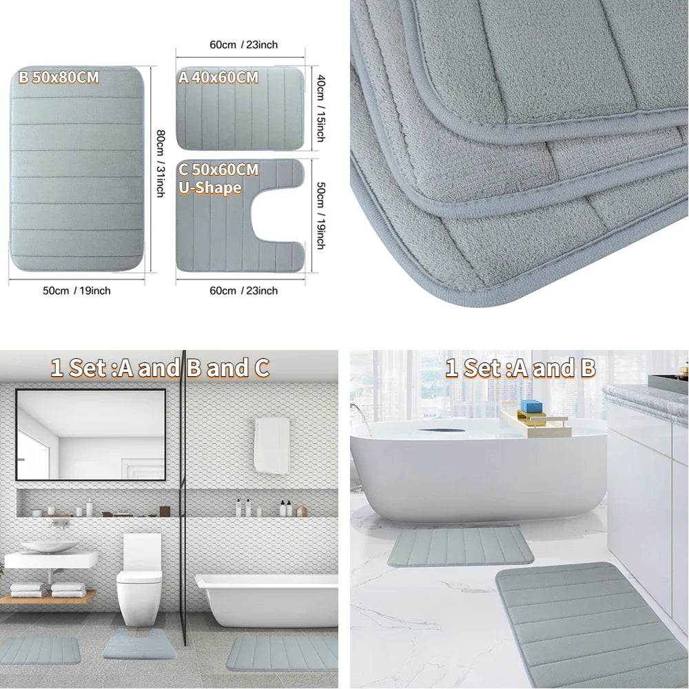 Super Absorbent Memory Foam Mat