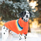 Orange Retro Dog Sweater