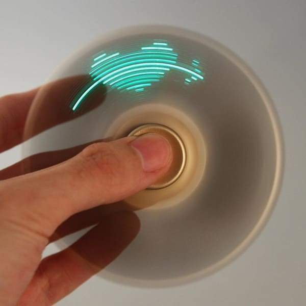 LED Fidget Spinner with Speaker & SD Card