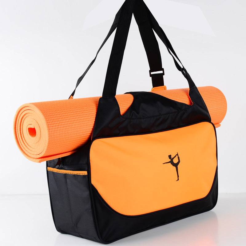 Gym Bag with Yoga Mat Holder