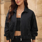 Zip-Up Collared Jacket