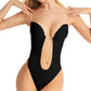 Women Backless Deep Bodysuit Shapewear