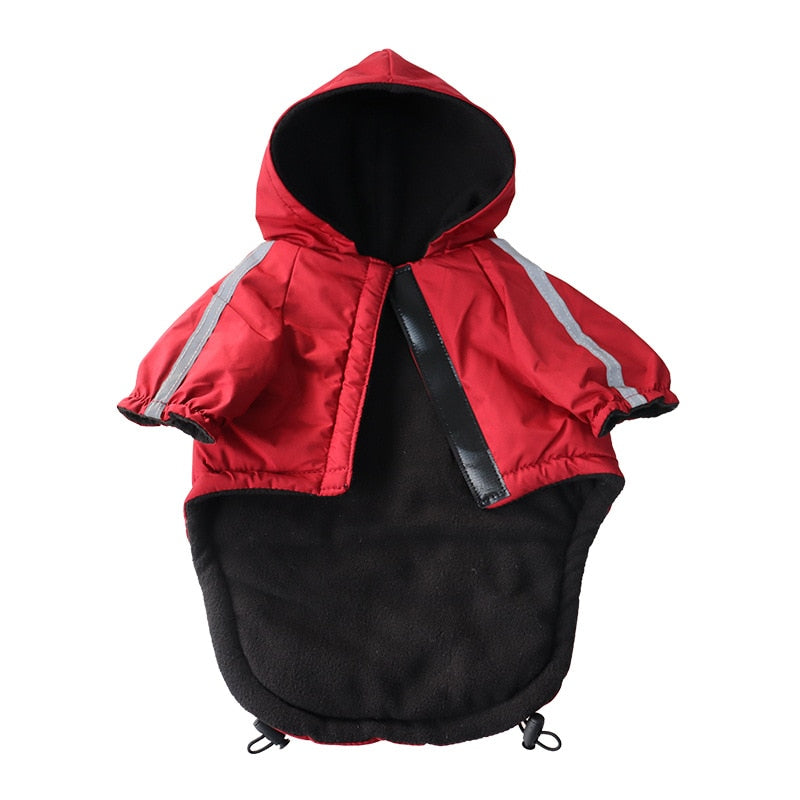 Dog Reflective Jacket with Hoodie