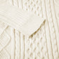Cable-Knit Long Sleeve Sweater