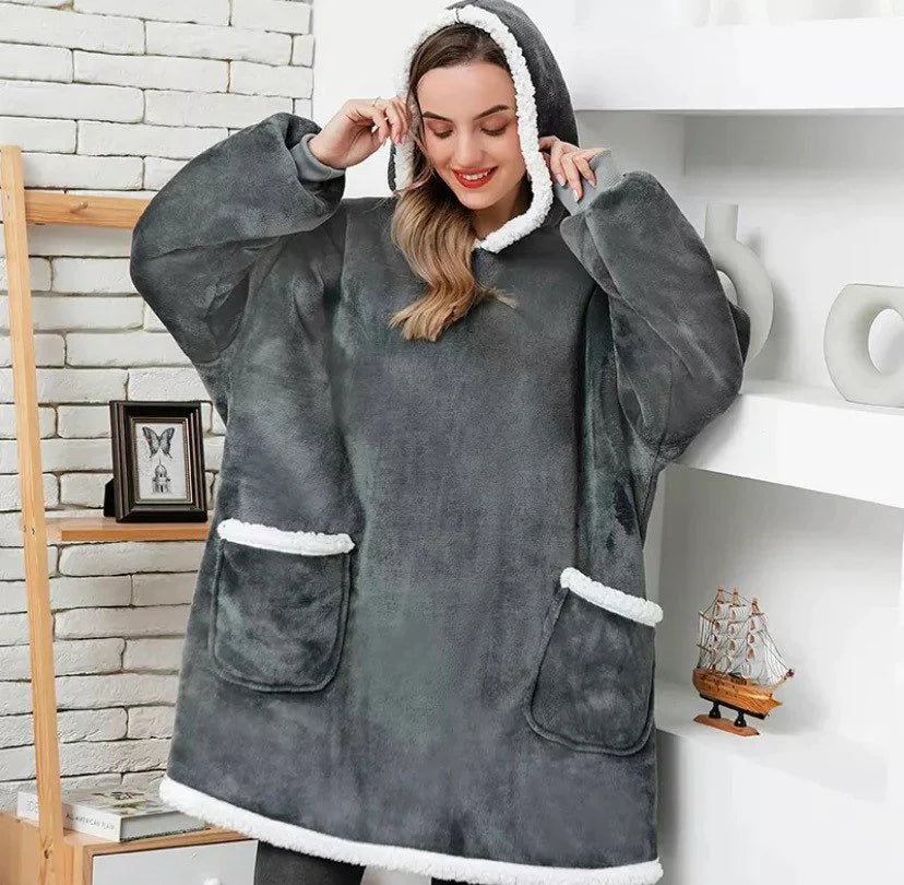 Soft Oversized Hoodie Blanket