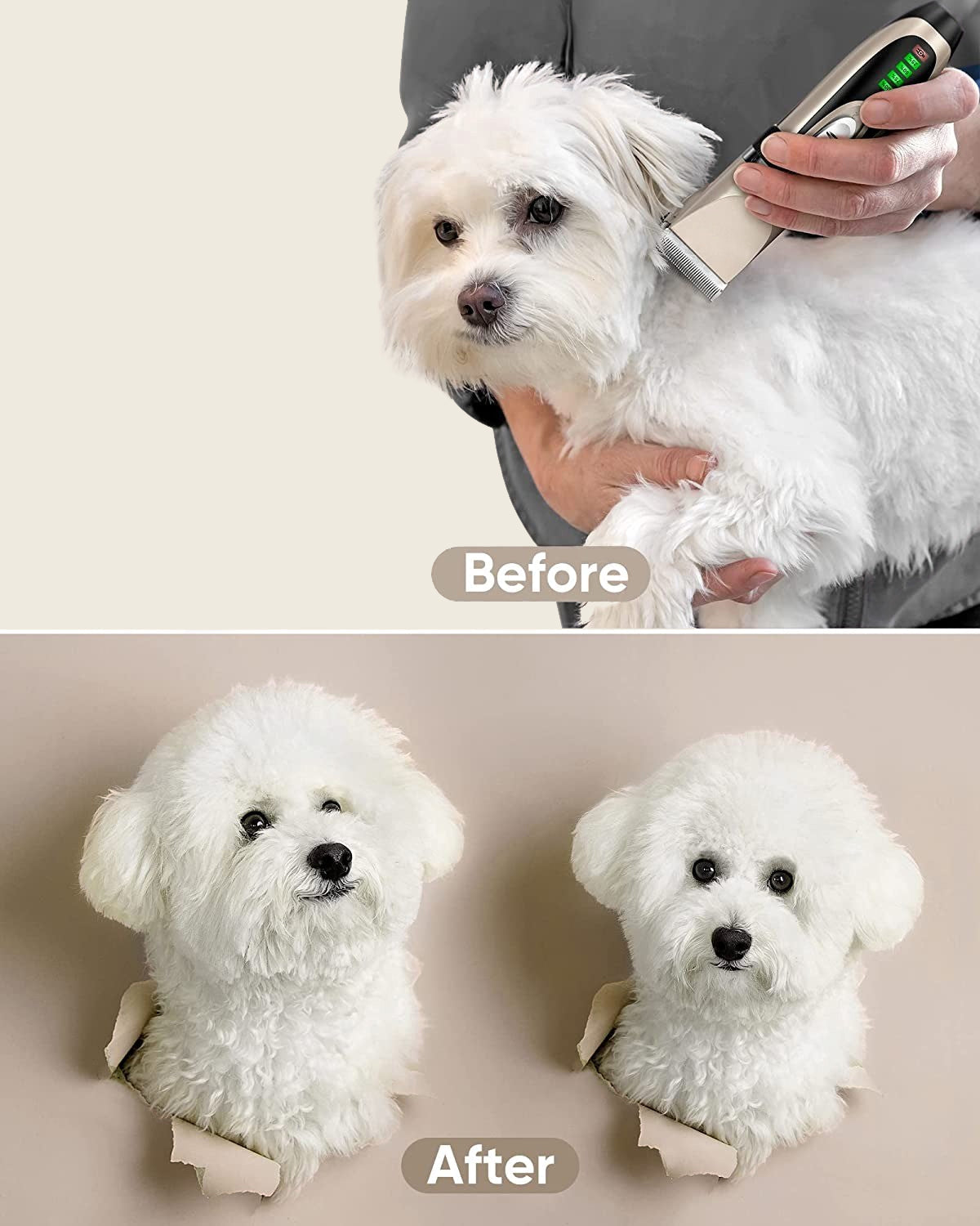 Rechargeable Grooming Trimmer for Pets