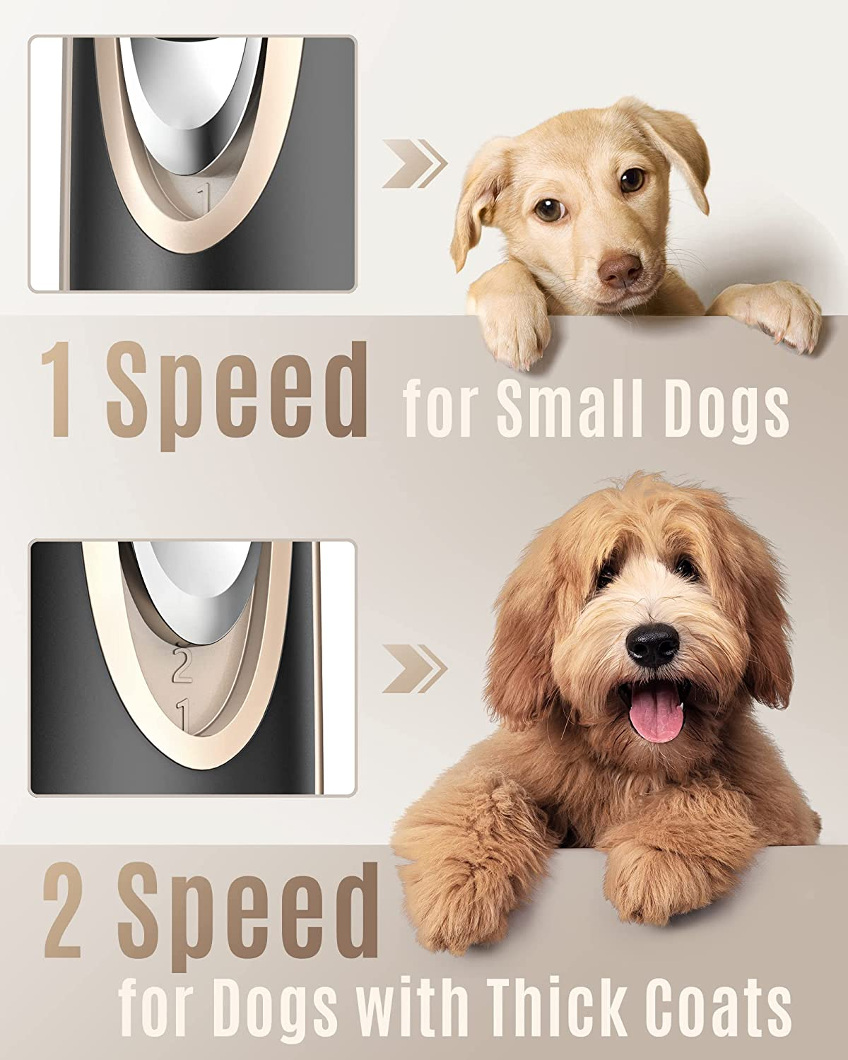 Rechargeable Grooming Trimmer for Pets