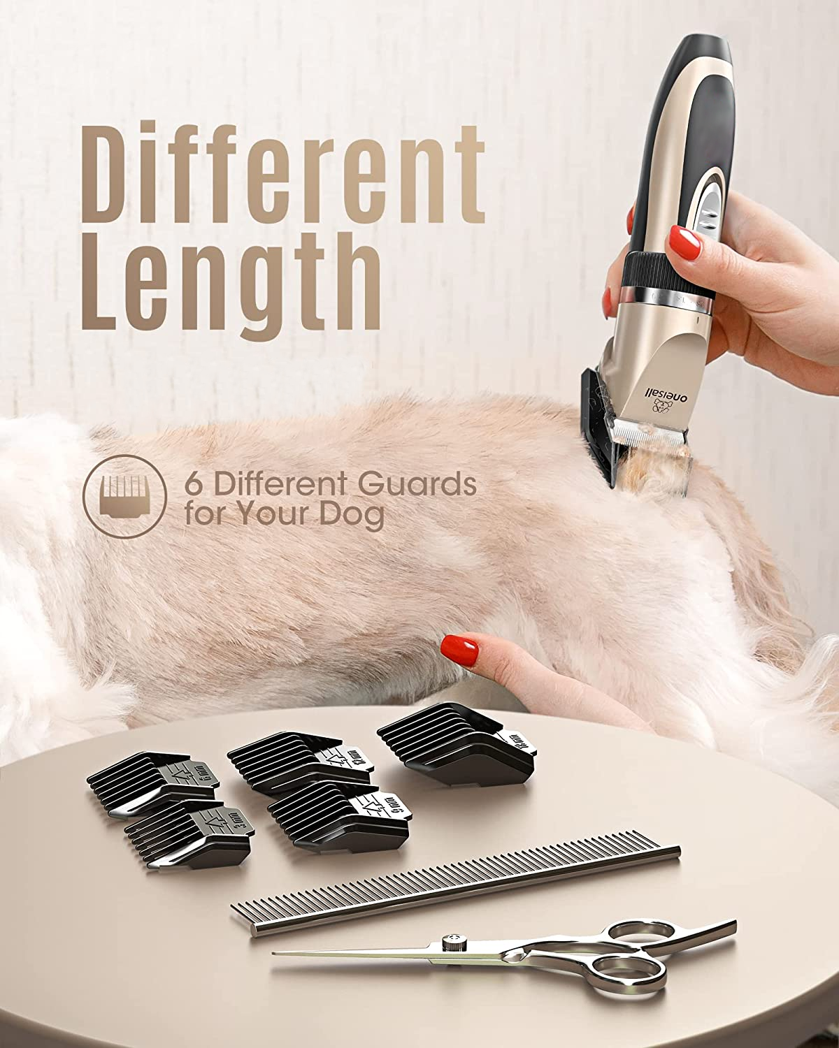 Rechargeable Grooming Trimmer for Pets