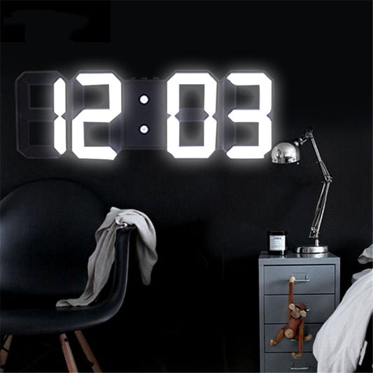 3D Digital Wall Clock