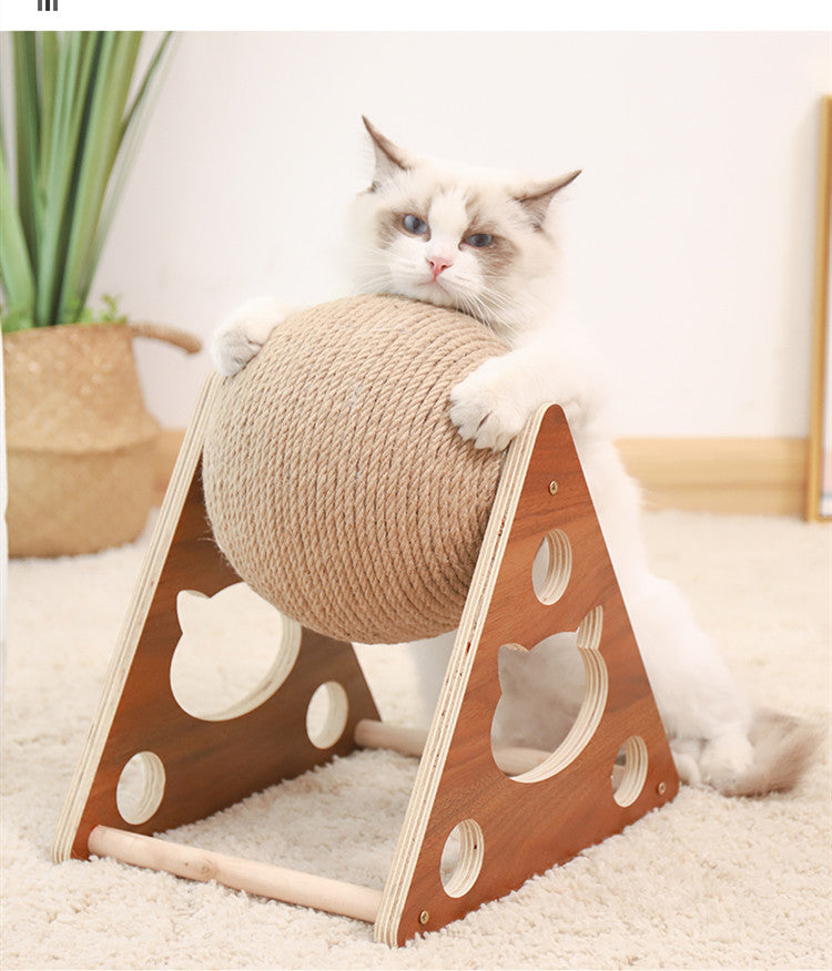 Cat Scratching Ball Toy