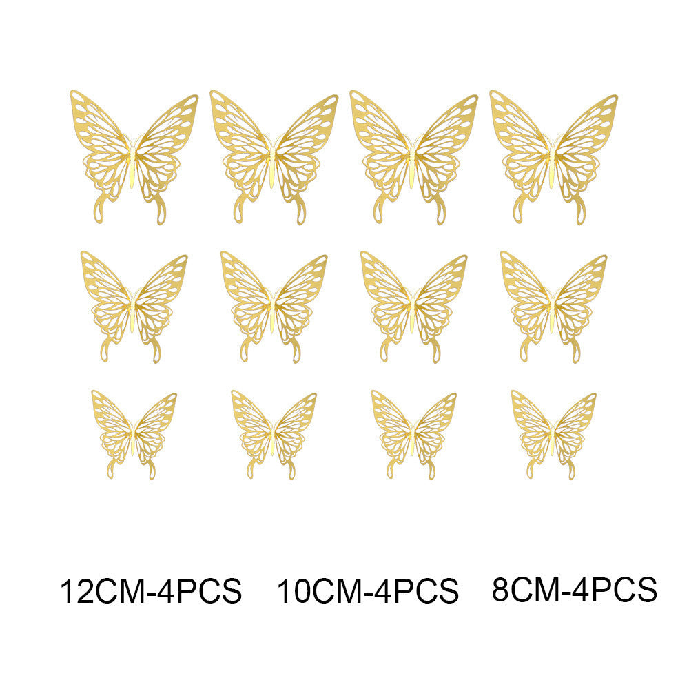 3D Butterflies Decor Stickers