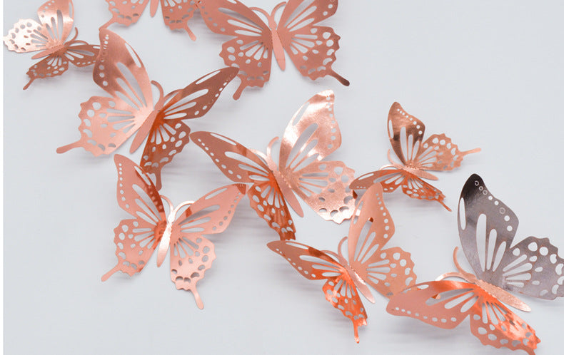 3D Butterflies Decor Stickers