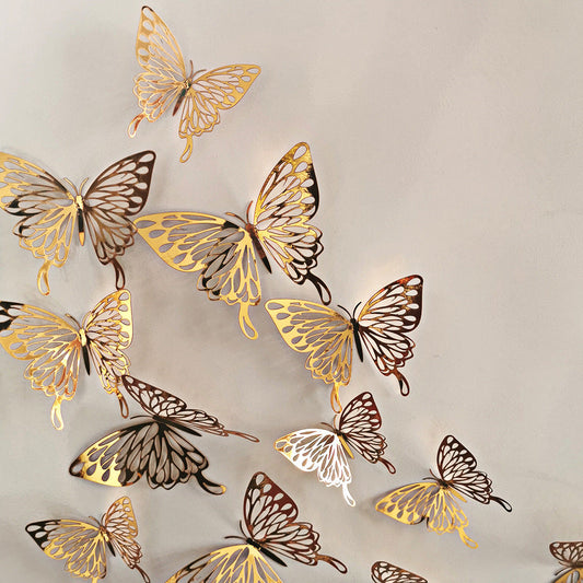3D Butterflies Decor Stickers
